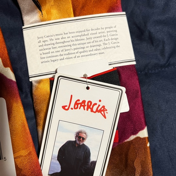 Lot of Jerry Garcia 100% silk ties - Picture 10 of 10